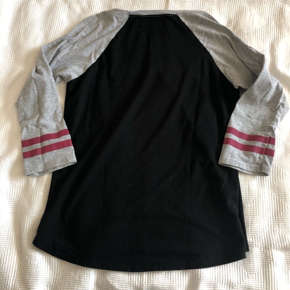 Harry Potter Gryffindor Quiddich Raglan Top - Picture 6 of 6